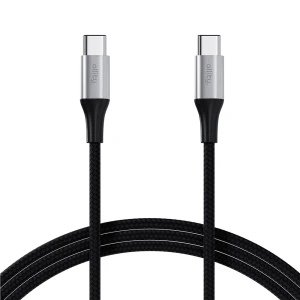 Kabel USB-C - USB-C, Allity AUC-01 100W, 1 m, czarne