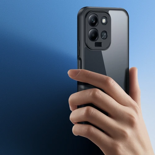 Etui Dux Ducis AIMO do Xiaomi Redmi 17 4G/5G, przezroczysto-czarne (8/10)