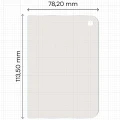 Folia matowa Bizon Film Matte do iPhone Duo, 1 sztuka (2/5)