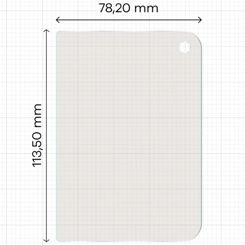 Folia matowa Bizon Film Matte do iPhone Duo, 1 sztuka (2/5)