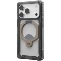 Etui pancerne z ringiem UAG Plasma XTE 360 do MagSafe do iPhone 18 Pro / 17 Pro, przezroczysto-szare z tytanowym elementem (11/15)