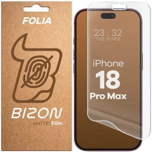 Folia matowa Bizon Film Matte do iPhone 18 Pro Max, 1 sztuka