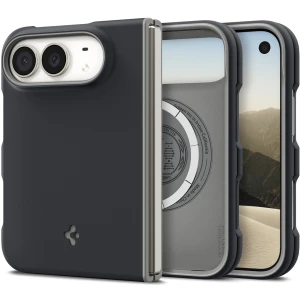 Etui Spigen Nano Pop Mag do MagSafe do iPhone Duo, czarno-szare