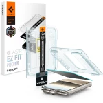 Szkło prywatyzujące do etui + Aplikator Spigen Glas.tR EZ Fit Pro Privacy 1-Pack (AC) do iPhone Duo