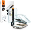 Szkło prywatyzujące do etui + Aplikator Spigen Glas.tR EZ Fit Pro Privacy 2-Pack (AC) do iPhone Duo (1/15)