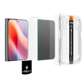 Szkło prywatyzujące do etui + Aplikator Spigen Glas.tR EZ Fit Pro Privacy 2-Pack (AC) do iPhone Duo (11/15)