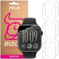 Folia ochronna na ekran zegarka Bizon Watch Film HydroFlex do Apple Watch Series 12 46mm, 6 sztuk (1/5)