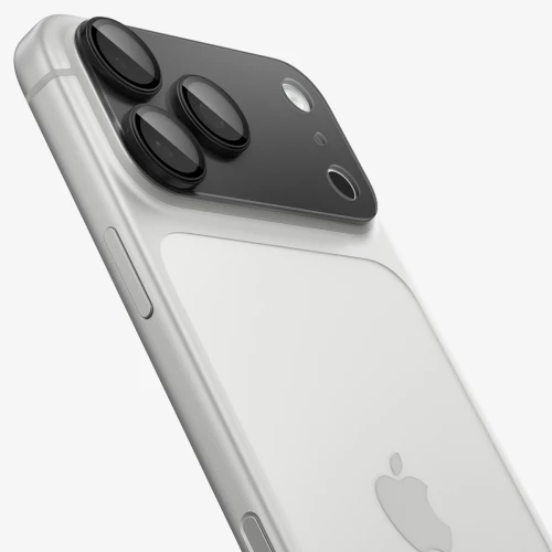 Szkło na aparat Spigen Glas.tR Ez Fit Optik Pro XL 1-Pack do iPhone 18 Pro, ciemno-szare (9/15)