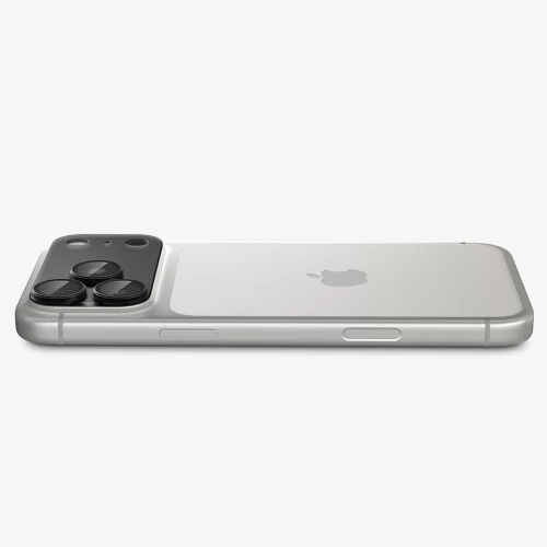 Szkło na aparat Spigen Glas.tR Ez Fit Optik Pro XL 1-Pack do iPhone 18 Pro, ciemno-szare (15/15)
