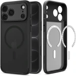 Etui Spigen Ultra Hybrid Mag do MagSafe do iPhone 18 Pro Max, półprzezroczysto-czarne
