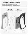 Etui Spigen Ultra Hybrid Mag do MagSafe do iPhone 18 Pro Max, półprzezroczysto-czarne (3/16)