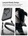 Etui Spigen Ultra Hybrid Mag do MagSafe do iPhone 18 Pro, półprzezroczysto-czarne (16/16)