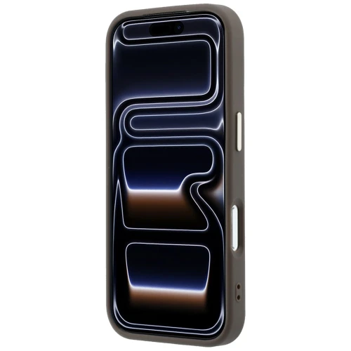 Etui Guess 4G Big Strass Logo 4G Classic Logo do iPhone 18 Pro / 17 Pro, brązowe