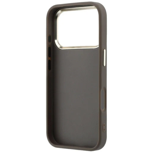 Etui Guess 4G Big Strass Logo 4G Classic Logo do iPhone 18 Pro / 17 Pro, brązowe