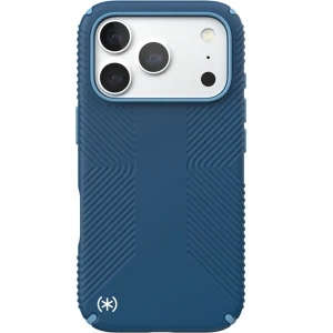 Etui Speck Presidio2 Grip do iPhone 18 Pro / 17 Pro do MagSafe, niebieskie