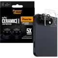 Szkło ceramiczne na aparat z aplikatorem PanzerGlass Hoops Ceramic II do iPhone Duo (1/6)