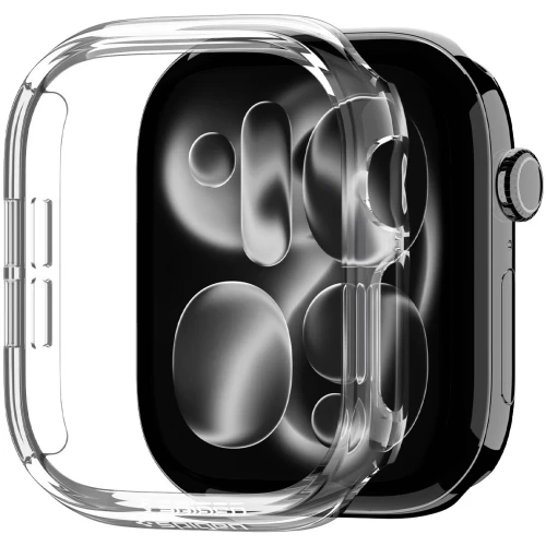 Etui Spigen Thin Fit do Apple Watch Series 12 46mm, przezroczyste (1/16)