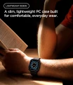 Etui Spigen Thin Fit do Apple Watch Series 12 46mm, czarny (6/16)