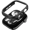 Etui Spigen Thin Fit do Apple Watch Series 12 46mm, czarny (7/16)