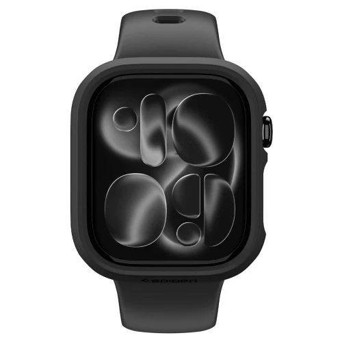 Etui Spigen Thin Fit do Apple Watch Series 12 46mm, czarny (14/16)