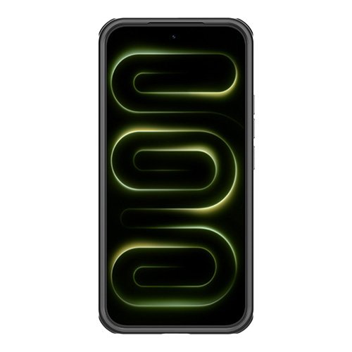 Etui Nillkin Frosted Shield Pro Magnetic do MagSafe do Xiaomi POCO F9 Pro, przydymione z czarną ramką (10/13)
