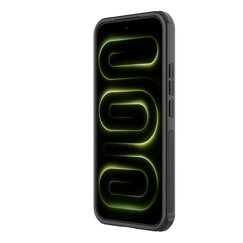 Etui Nillkin Frosted Shield Pro Magnetic do MagSafe do Xiaomi POCO F9 Pro, przydymione z czarną ramką (11/13)