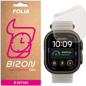 Folia matowa Bizon Watch Film Matte Duo do Apple Watch Ultra 4 49mm, 2 sztuki