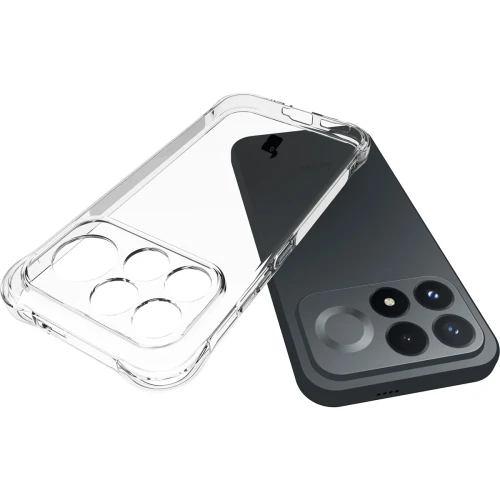 Elastyczne etui + 2x szkło hartowane Bizon Case Clear Pack do Xiaomi POCO F9 Pro (5/9)