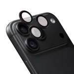 Szkło na aparat z aplikatorem Bizon Glass Snap Lens do iPhone 18 Pro / 18 Pro Max, 1 zestaw, czarna ramka
