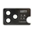 Szkło na aparat z aplikatorem Bizon Glass Snap Lens do iPhone 18 Pro / 18 Pro Max, 1 zestaw, czarna ramka (2/3)