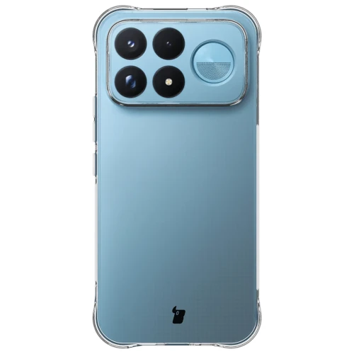 Elastyczne etui Bizon Case Salpa do Xiaomi POCO F9 Ultra, przezroczyste (2/7)