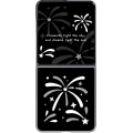 Etui Samsung FlipSuit Case do Galaxy Z Flip8, przezroczyste z wymienną czarną płytką (1/5)