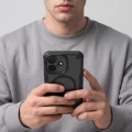 Etui Tech-Protect Rugged Shield do MagSafe do Xiaomi Redmi Note 17 Pro 5G, matowe przydymione z czarną ramką (4/9)