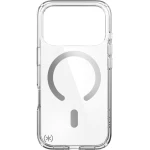 Etui Speck Presidio Perfect-Clear do MagSafe do iPhone 18 Pro / 17 Pro, przezroczysto-srebrne