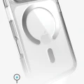 Etui Speck Presidio Perfect-Clear do MagSafe do iPhone 18 Pro / 17 Pro, przezroczysto-srebrne (4/9)