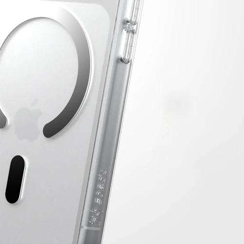 Etui Speck Presidio Perfect-Clear do MagSafe do iPhone 18 Pro / 17 Pro, przezroczysto-srebrne (5/9)