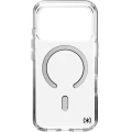 Etui Speck Presidio Perfect-Clear do MagSafe do iPhone 18 Pro / 17 Pro, przezroczysto-srebrne (6/9)
