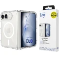 Etui 3mk Armor MagCase do MagSafe do iPhone Duo, przezroczysto-białe (2/8)
