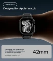Etui z paskiem Spigen Rugged Armor Pro do Apple Watch Series 12 42mm, czarne (16/16)