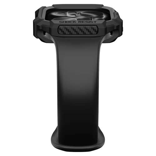 Etui Spigen Rugged Armor do Apple Watch Series 12 42mm, czarne (8/11)