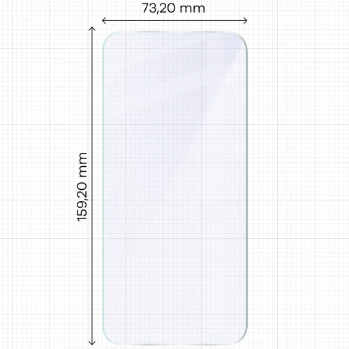 Elastyczne szkło hybrydowe Bizon Hybrid Mule do Xiaomi POCO F9 Ultra (2/4)