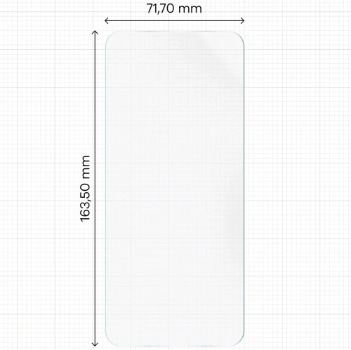 Folia hydrożelowa na ekran Bizon Film Hydrogel Front do Xiaomi Redmi Note 17 4G/5G, 1 sztuka (2/5)