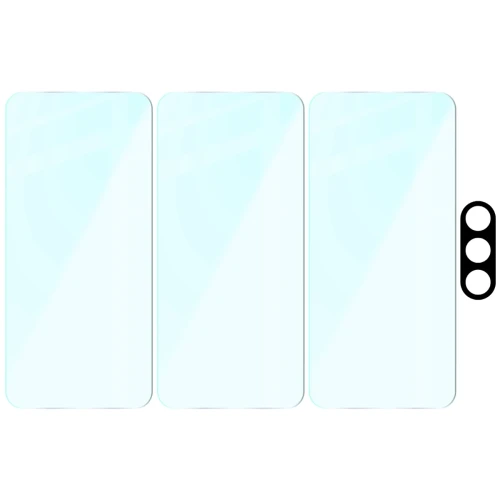 3x Szkło hartowane + szybka na aparat Bizon Glass Clear Pack do Galaxy S26 FE (6/6)