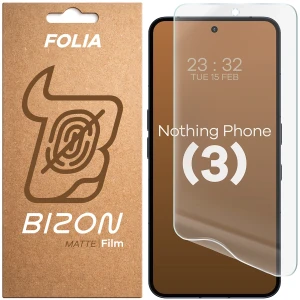 Folia matowa Bizon Film Matte do Nothing Phone (3), 1 sztuka