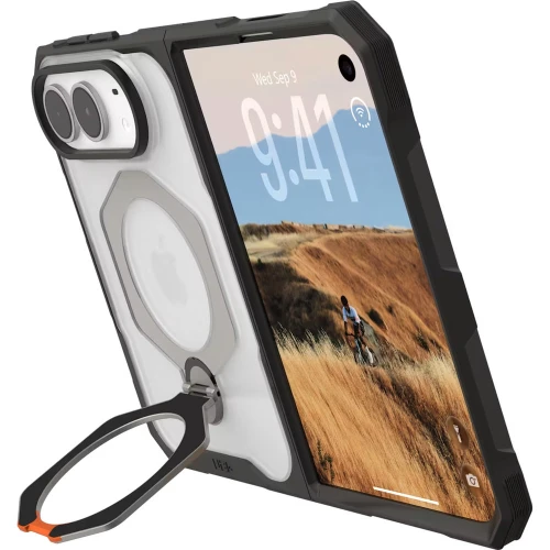 Etui UAG Mouve XTE do MagSafe do iPhone Duo, przezroczyste z czarną ramką (1/9)