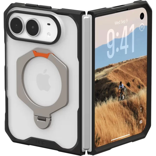 Etui UAG Mouve XTE do MagSafe do iPhone Duo, przezroczyste z czarną ramką (6/9)