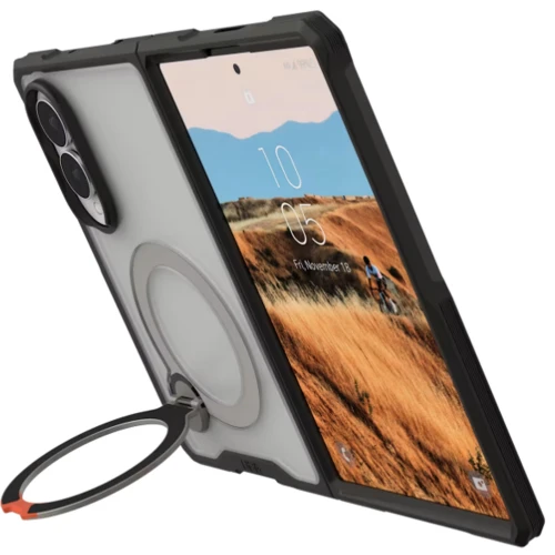 Etui UAG Mouve XTE do MagSafe do Galaxy Z Fold8, przezroczyste z czarną ramką (5/14)