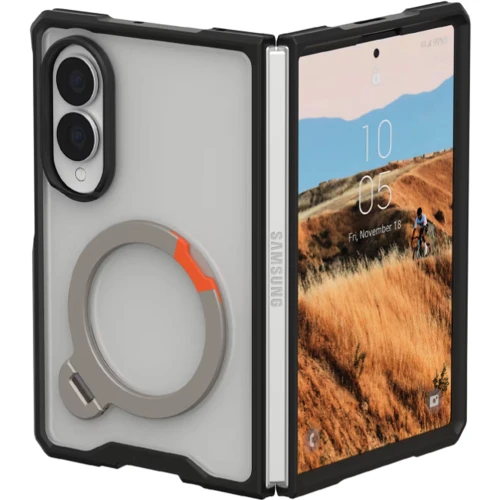 Etui UAG Mouve XTE do MagSafe do Galaxy Z Fold8, przezroczyste z czarną ramką (6/14)