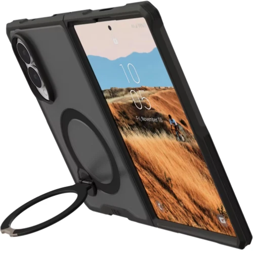 Etui UAG Mouve XTE do MagSafe do Galaxy Z Fold8, przydymione z czarną ramką (5/13)