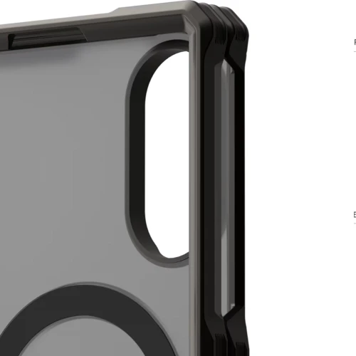 Etui UAG Mouve XTE do MagSafe do Galaxy Z Fold8, przydymione z czarną ramką (10/13)